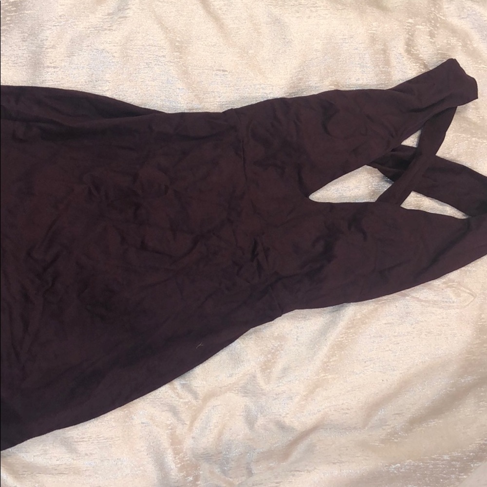Plum dress
